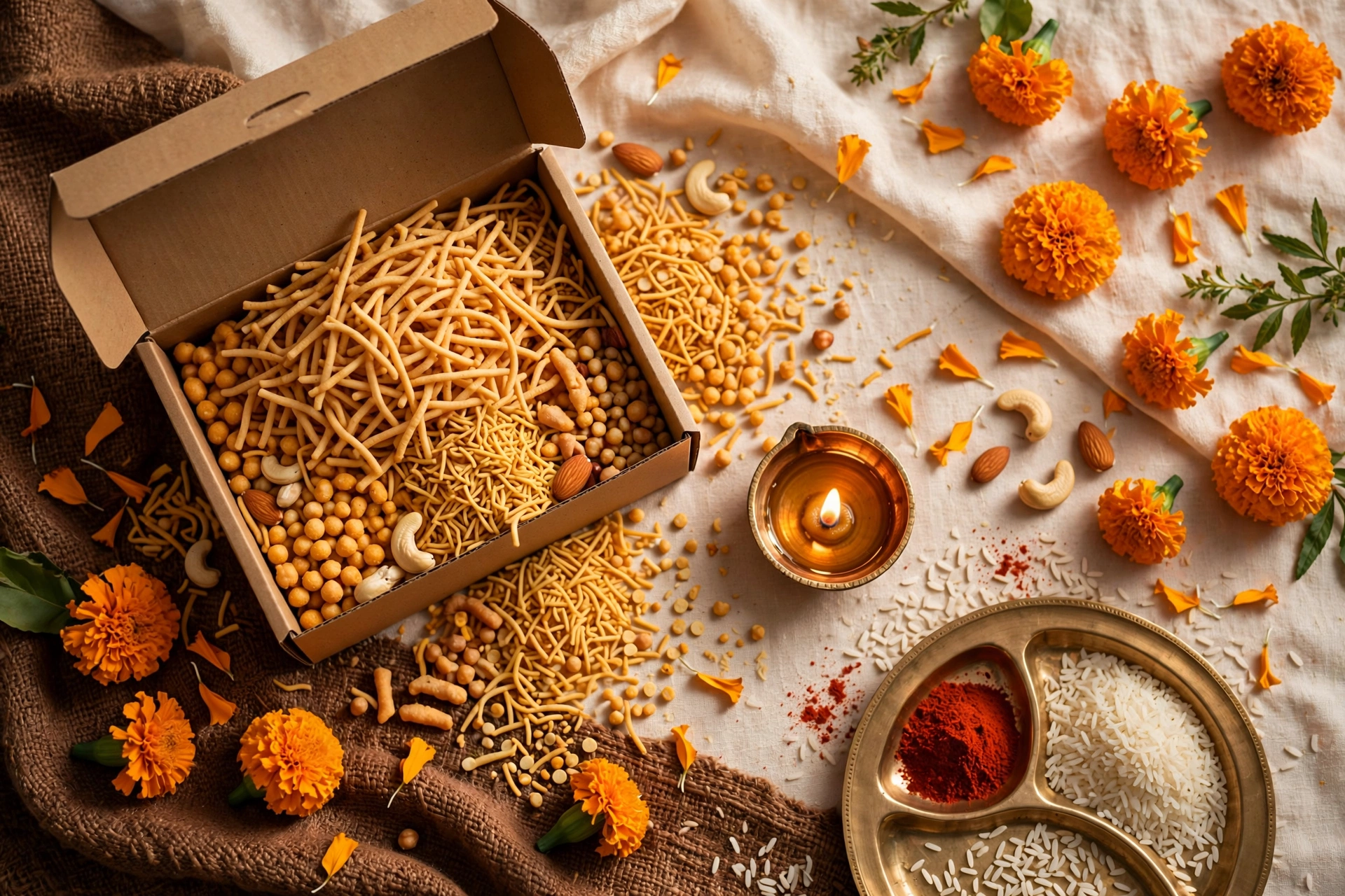 Bhai Dooj Gifts 2026: Bikaneri Bhujia & Namkeen Hampers Your Brother Will Love