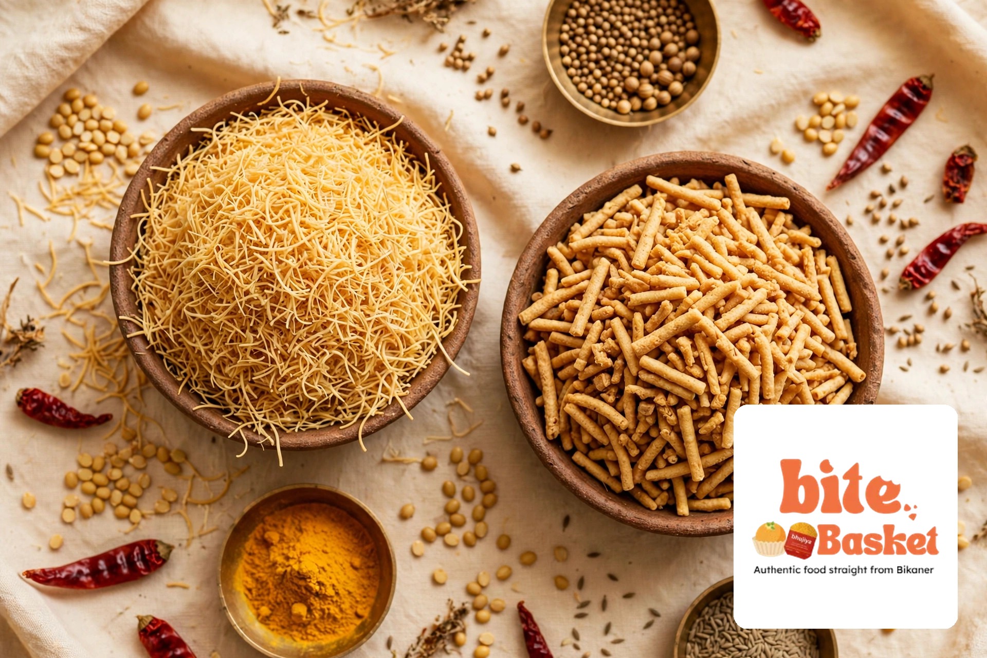 Bikaji vs Local Bikaneri Halwai Bhujia: What's the Real Difference?