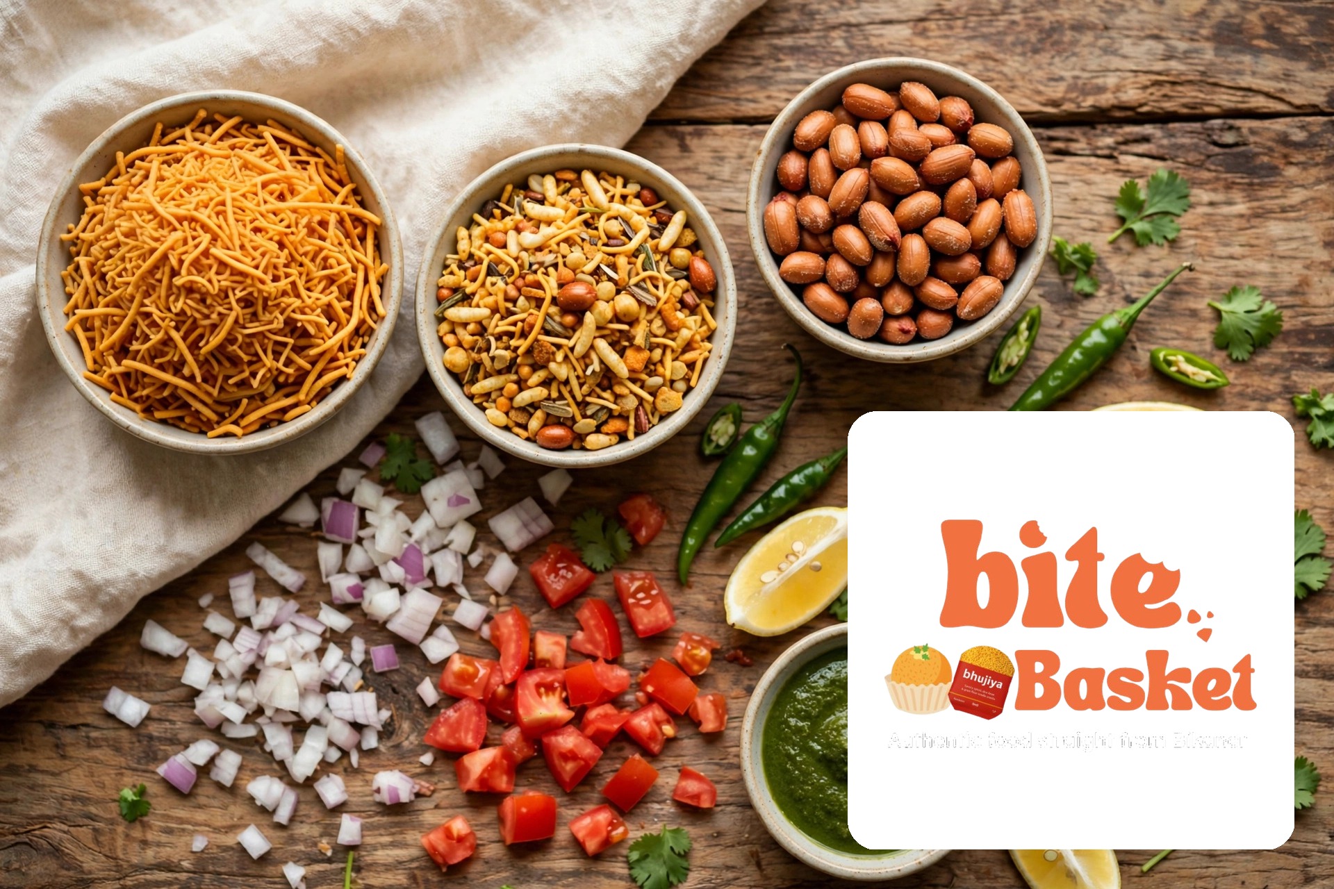 5 Easy Snacks with Bikaneri Bhujia: Chaat, Bhel & Party Starters