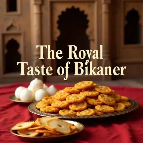 The Royal Taste of Bikaner: A Journey Through Its Namkeen, Sweets, and Indian Culinary Heritage