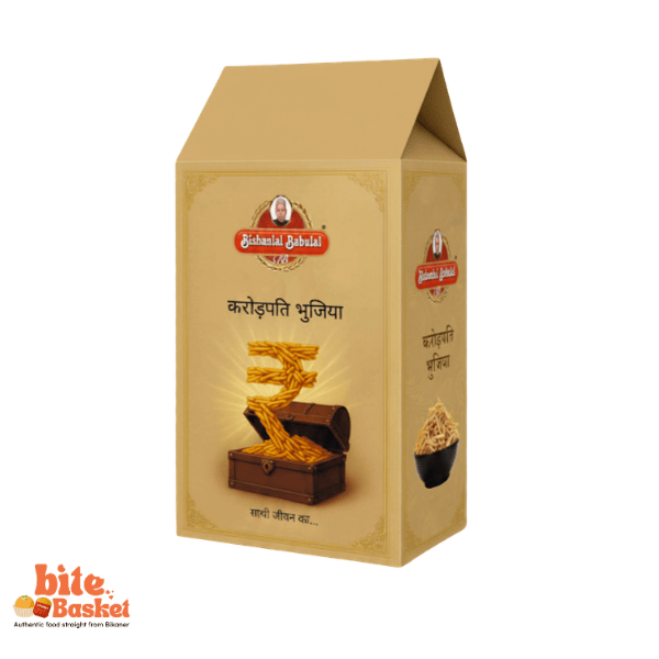 Bishanlal Babulal Karorpati Bhujia – Spicy Bikaneri Snack