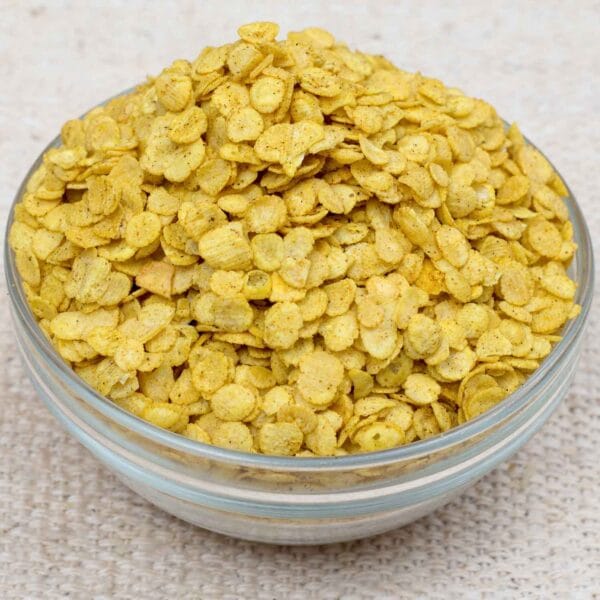 Chandra Vilas Roasted Mogar Dal / Moong Dal Chips – 500g