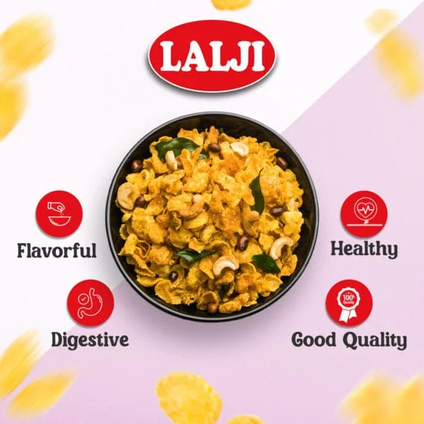 The Lalji Cornflakes Mixture – Bikaneri Namkeen