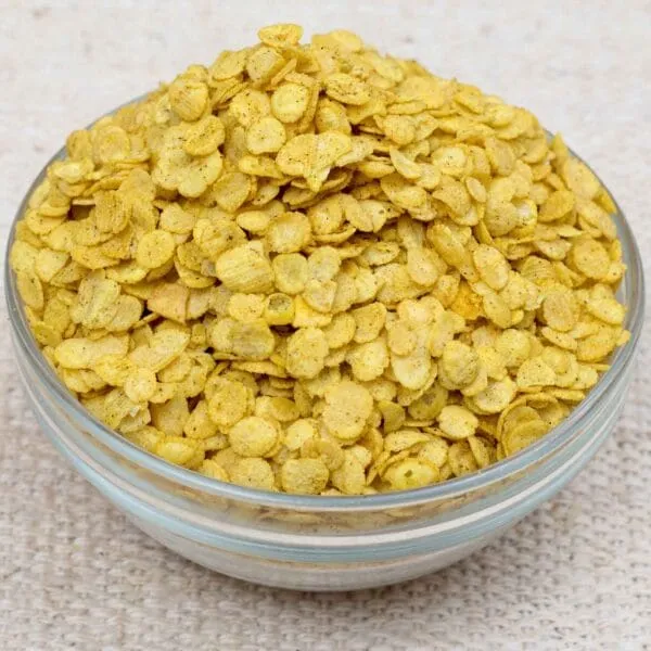 Chandra Vilas Roasted Mogar Dal / Moong Dal Chips – 250g