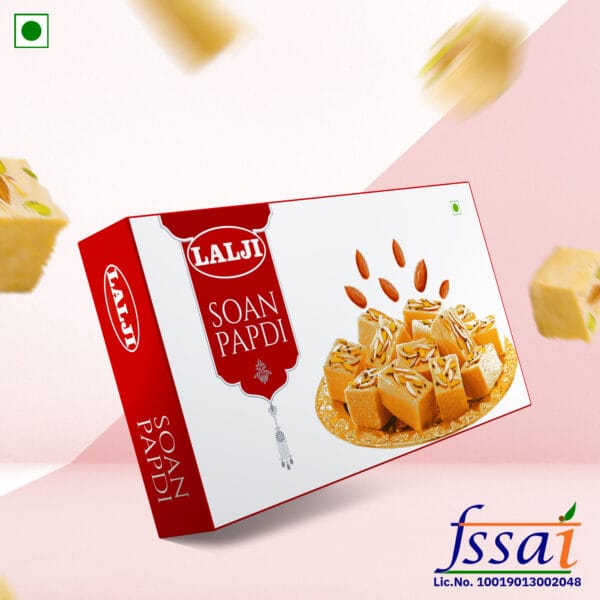 Soan Papdi Vegetable Ghee 800g – THE LALJI Bikaner
