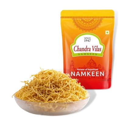 Chandra Vilas Fine Sev | Chaat Sev | Zero No. Sev | Nylon Sev – 1 Kg