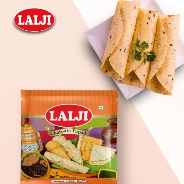 The Lalji Chatpatta Papad – Hand Rolled Bikaneri Papad