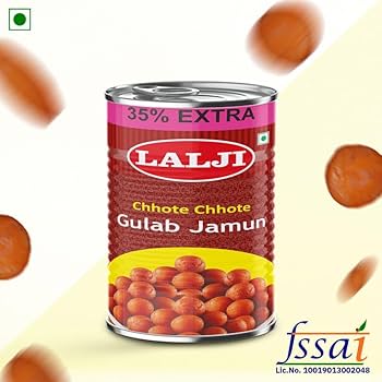 Chhote Chhote Gulab Jamun 1kg Can – THE LALJI Bikaner