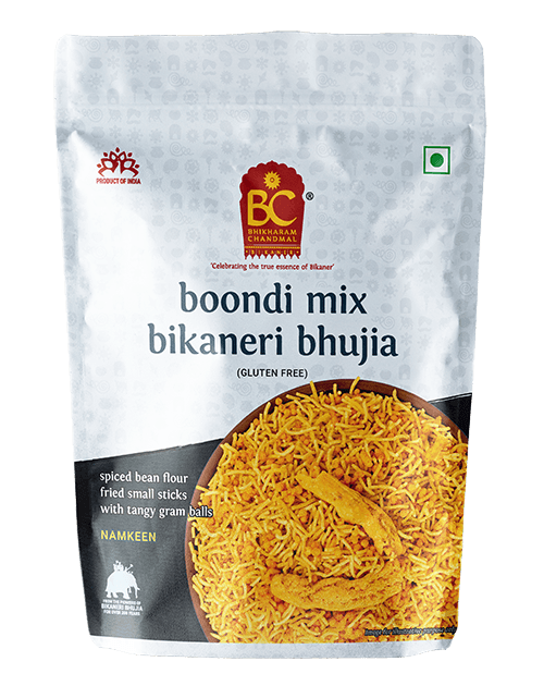 Bikharam Chandmal Boondimix Bhujia 400Grams – Irresistibly Crispy & Flavorful Snack Delight | BiteBasket