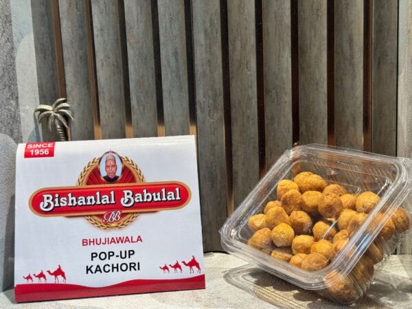 Bishanlal Babulal Pop Up Kachori 250g – Authentic Bikaneri Snack Since 1956