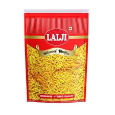 Bikaneri Bhujia (Bina Mirch – Kam Mirch – Lehsun – Bundi Mix) 400g – THE LALJI