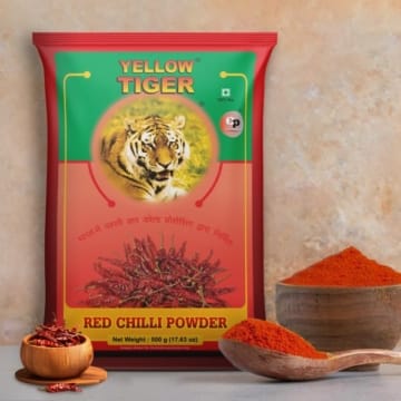 Yellow Tiger Red Chilli Powder 500gm – Fiery, Vibrant & Premium Quality  Spice | BiteBasket