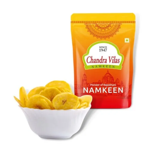Chandra Vilas Kerala Banana Chips | Classic Salted Banana Chips (Yellow) – 200g