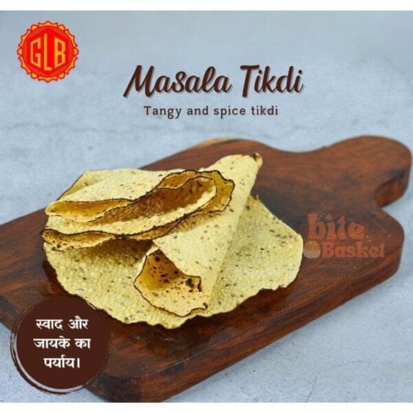 Girdharilal Masala Tikdi Papad 500g – Crispy & Authentic Bikaneri Snack