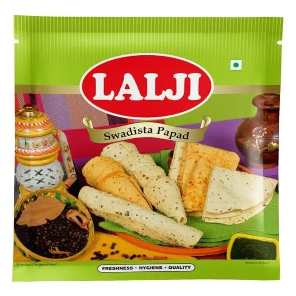The Lalji Kam Mirch Papad – Hand Rolled Bikaneri Papad