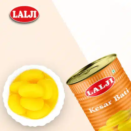 Kesar Bati 1kg Can – THE LALJI Bikaner