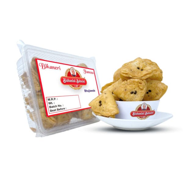 Bishanlal Babulal Trikon Matthi 250gm – Irresistible Crispy &amp; Authentic Bikaneri Snack