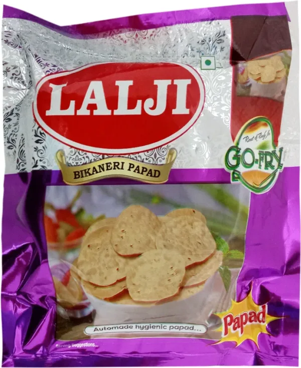 3" Papad 100g – THE LALJI Bikaner