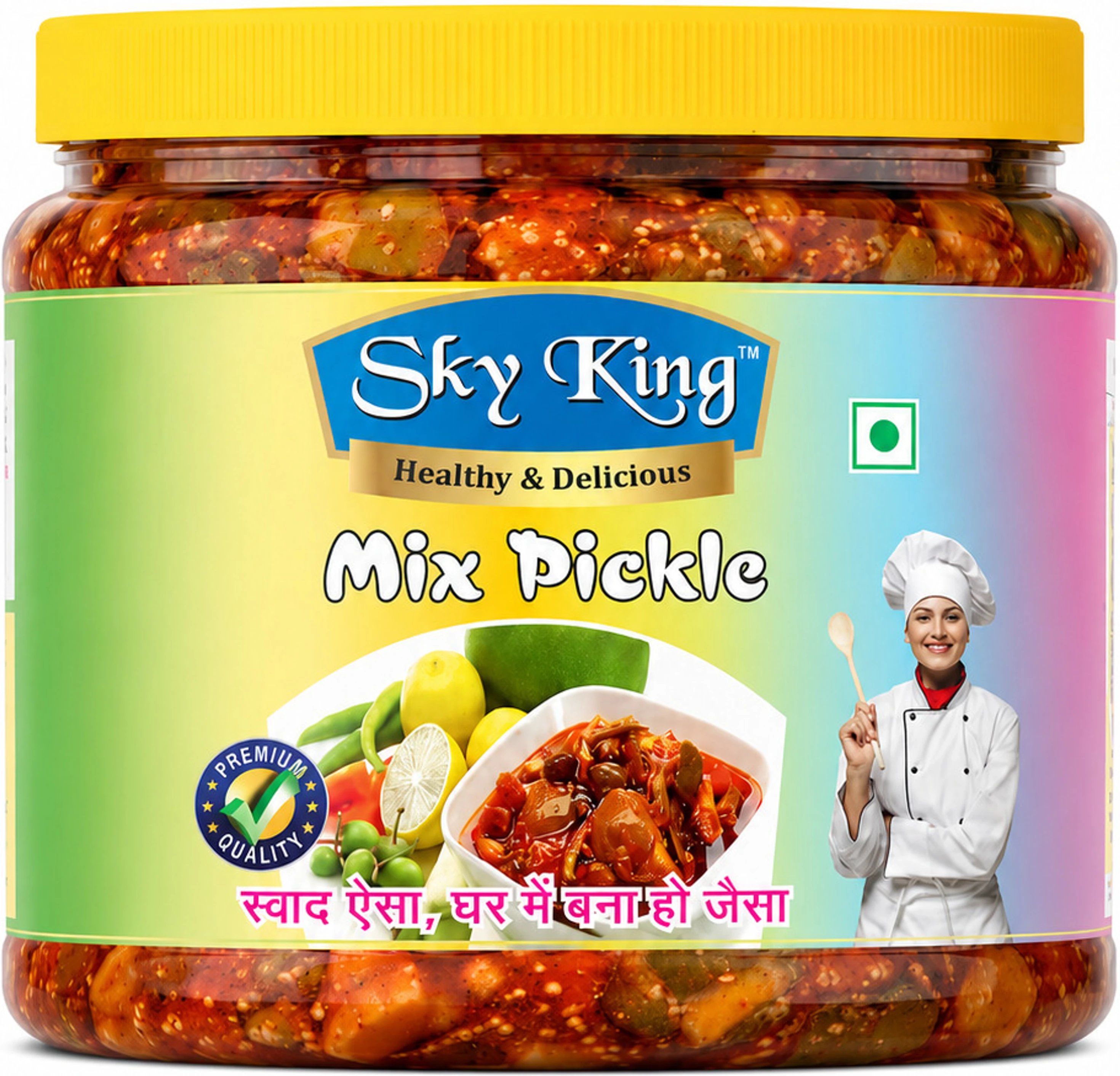 Sky King Mix Pickle | Rajasthani Mixed Pickle (500 g)