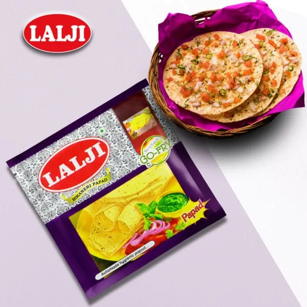 The Lalji Tikadi – Hand Rolled Bikaneri Papad