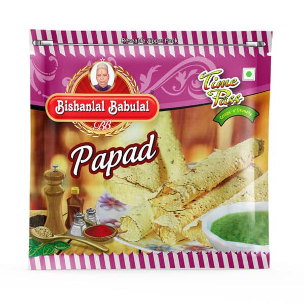 Bishanlal Babulal Tikdi Papad Bikaner (Since 1956) – Crispy & Authentic Taste