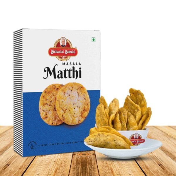 Bishanlal Babulal Masala Matthi 250gm – Spicy & Crispy Authentic Indian Snack | BiteBasket