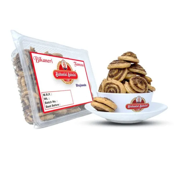 Bishanlal Babulal Bhakharwadi 250g – Spicy Bikaneri Snack