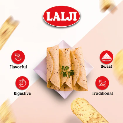 9" Papad 400g – THE LALJI Bikaner