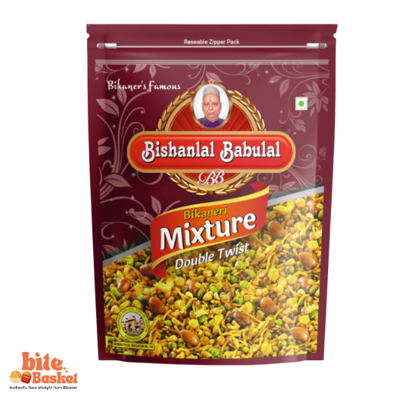 Bishanlal Babulal Mixture Bhujia 400g – Crispy Bikaneri Snack - Image 1