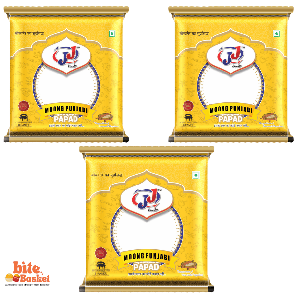 Moong Punjabi Papad – Bikaneri Handmade Papad by JJ Foods - Image 1