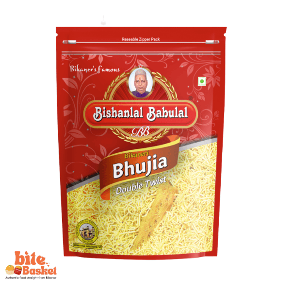 Bishanlal Babulal Famous Bikaneri Bhujia – Crispy & Spicy Snack | BiteBasket - Image 1