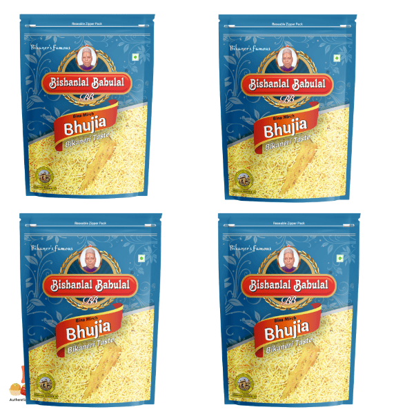 Bishanlal Babulal Non-Spicy Bhujia – Mild Bikaneri Snack - Image 1